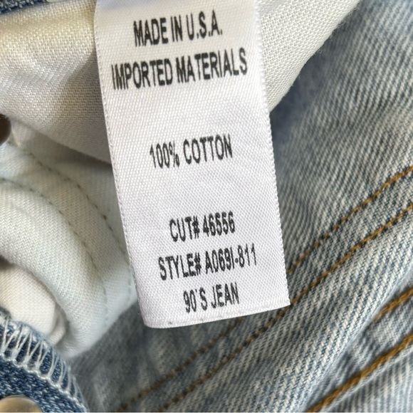 Agolde 90s High Rise Loose Fit Jeans in Affair (fits like 25; tag says 24) - Picture 8 of 8